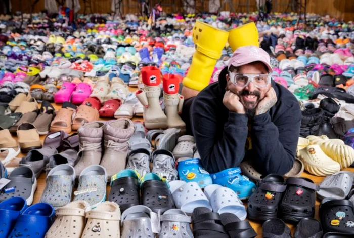 Doogie Sandtiger și-a început colecția în urmă cu 18 ani (Foto: Guinness World Records)