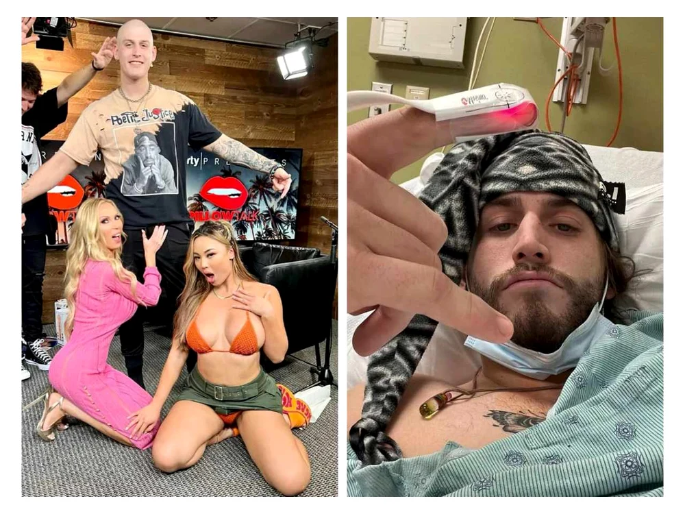 Jake Marshall, alături de Kazumi și pe Nikki Benz 
