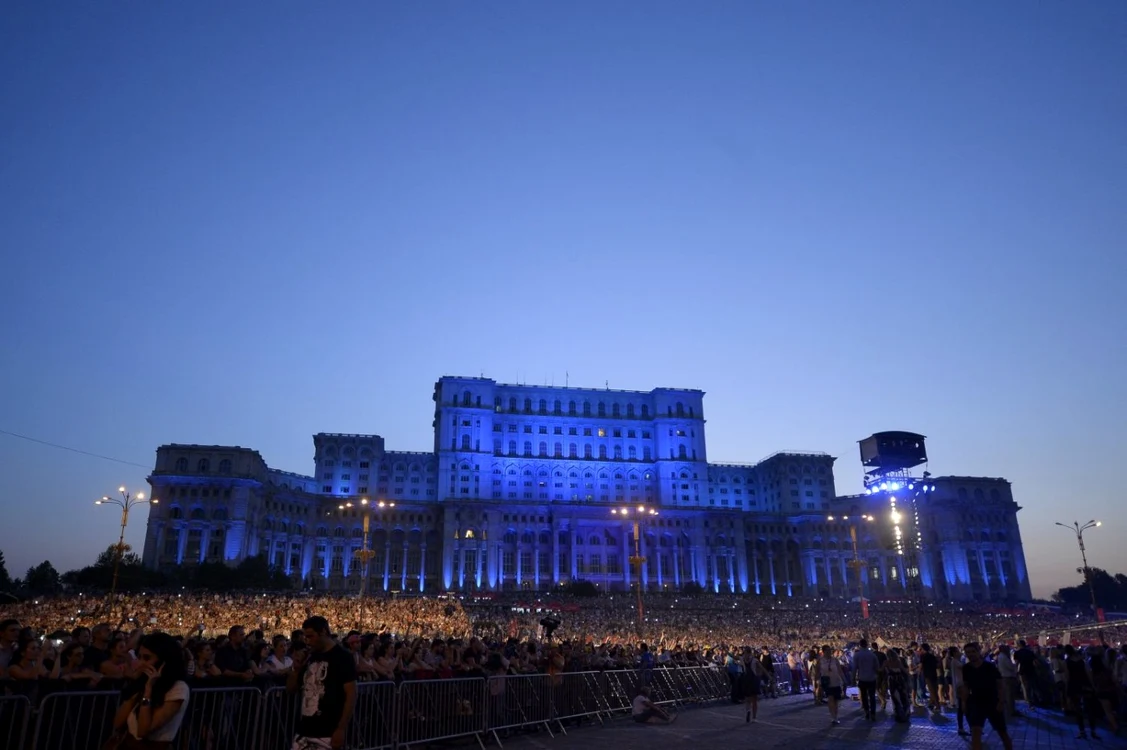 public concert robbie william s bucuresti foto mediafax