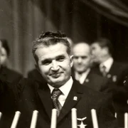 Nicolae Ceauşescu în prezidiul Congresului al XI-lea al PCR (© „Fototeca online a comunismului românesc”, cota: 1/1974)