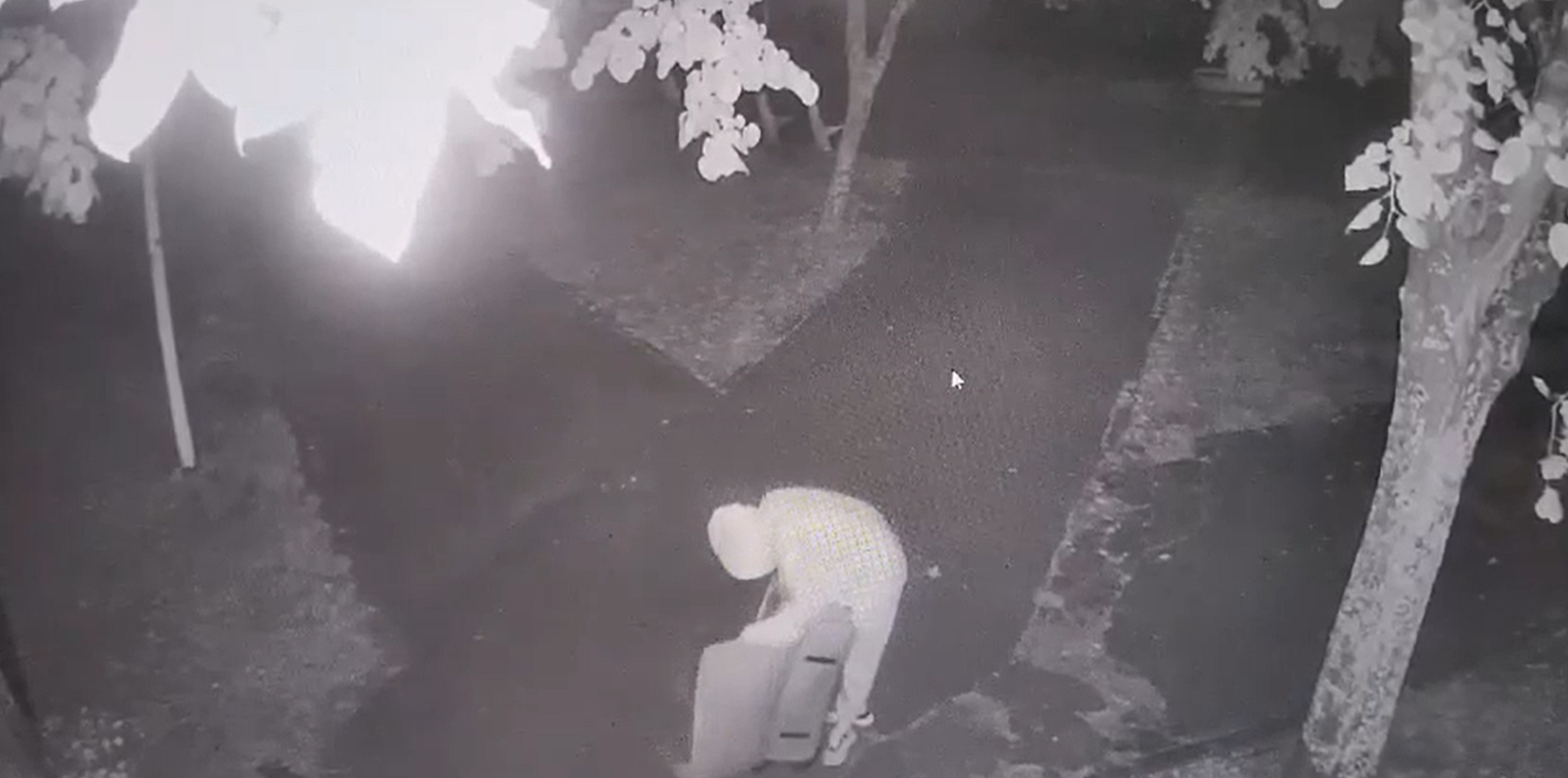 criminala dupa ce a abandonat cadavrul jpg