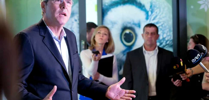 „Nu voi schimba ceea ce sunt“, a declarat Jeb Bush în timpul unei călătorii în Europa FOTO AP