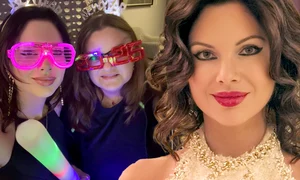 Iasmina Hill și-a schimbat culoarea părului și a petrecut cu fast în Las Vegas de Revelion