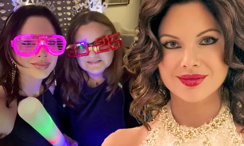 Iasmina Hill și-a schimbat culoarea părului și a petrecut cu fast în Las Vegas de Revelion
