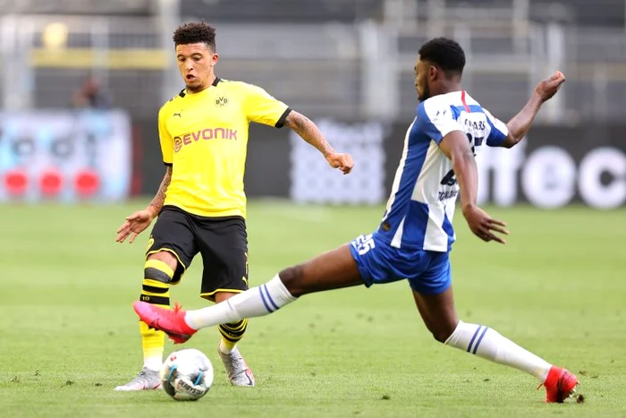 Jadon Sancho s-a ales cu o amendă usturătoareFoto: Guliver/ GettyImages