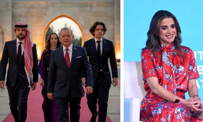 Regina Rania Regele Abdullah colaj  jpg
