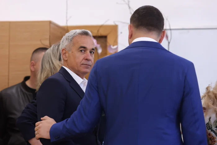 Simion și Georgescu, la vot FOTO Inquam Photos / George Călin