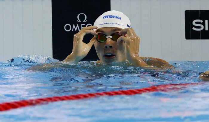 David Popovici va lua o pauză de relaxare, după Mondialele de la Sinagpore (FOTO: EPA)