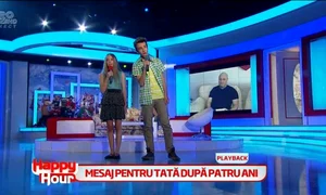 Dragoş şi Carina Dragomir au cântat în direct la Happy Hour (captură: PRO TV) jpeg