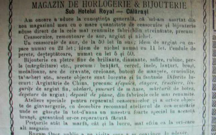 calarasi publicitate