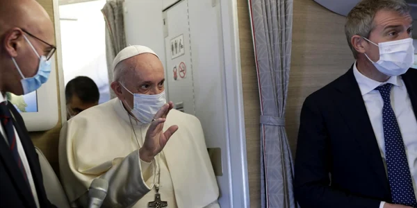 Papa Francisc în Irak / 5 mar 2021 / FOTO EPA - EFE