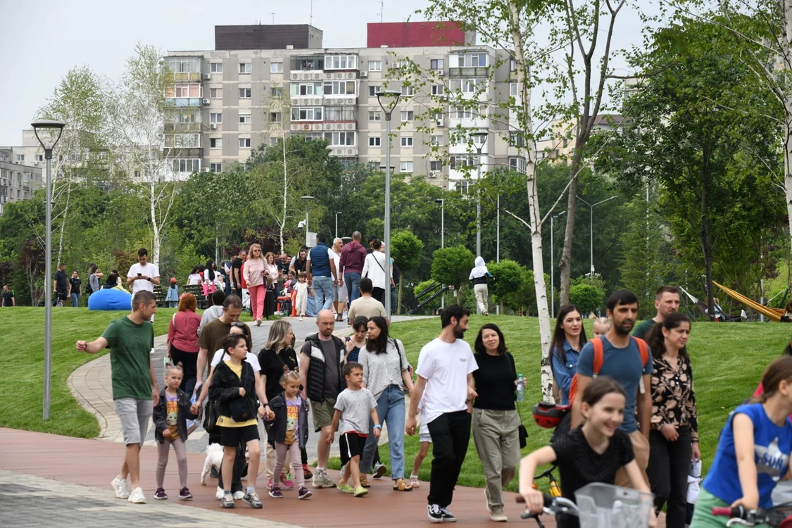 Parcul Liniei. FOTO Facebook Ciprian Ciucu