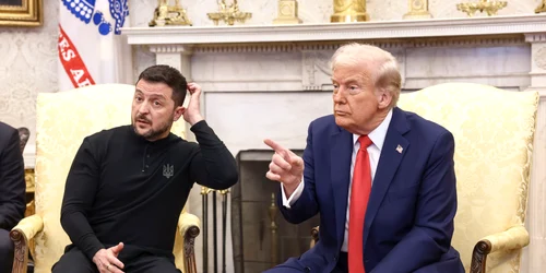 Întâlnirea dintre Donald Trump și Volodimir Zelenski. FOTO EPA-EFE