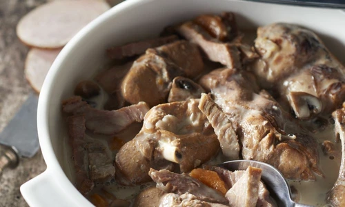 mancare de porc cu ciuperci jpeg