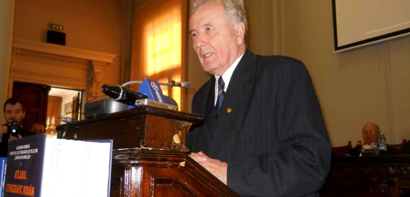 Istoricul Nicolae Edroiu  FOTO Academia Română