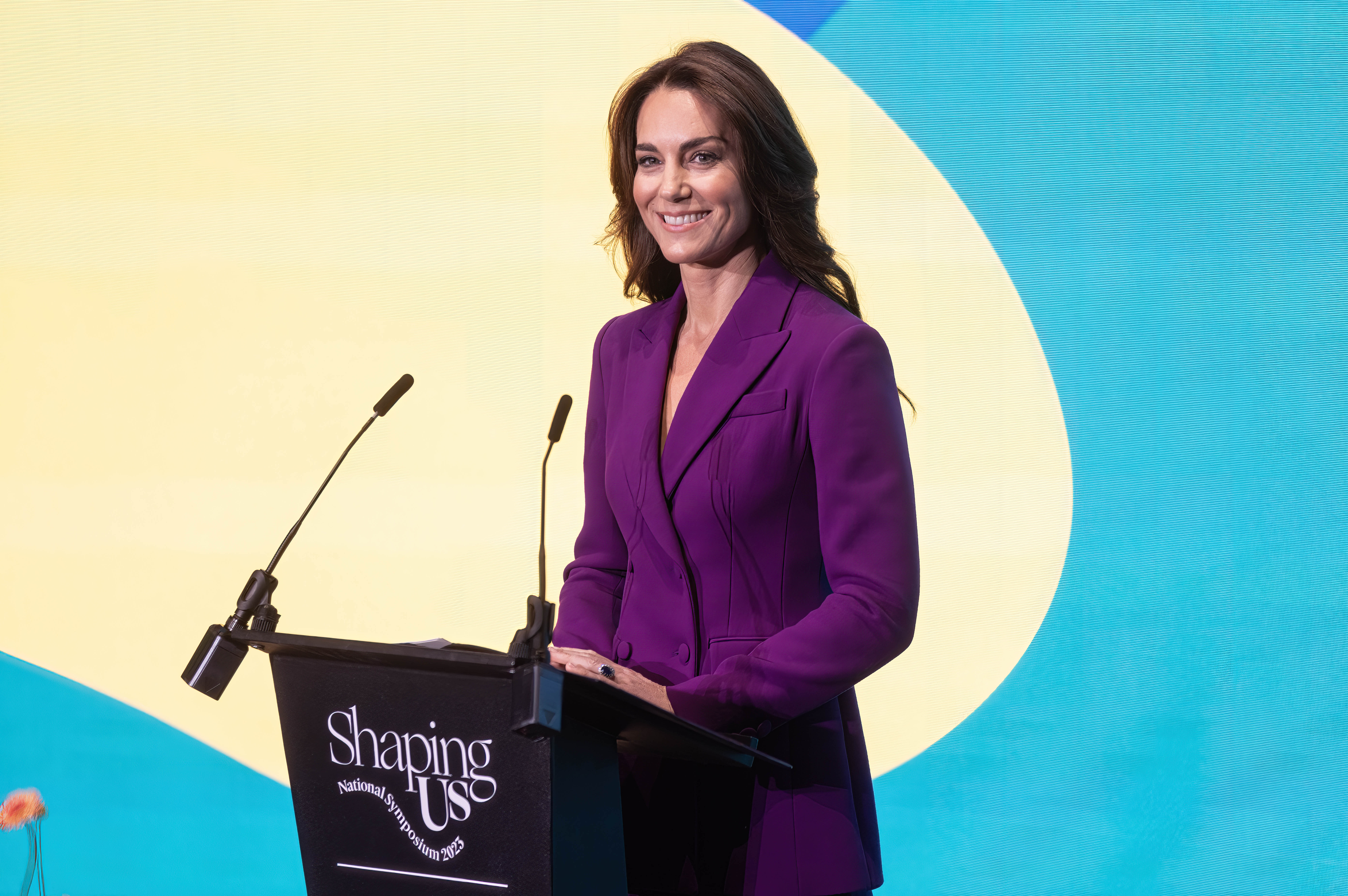 Kate Middleton a susținut un important discurs