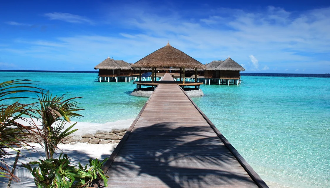 Plajă din Maldive FOTO Pixabay