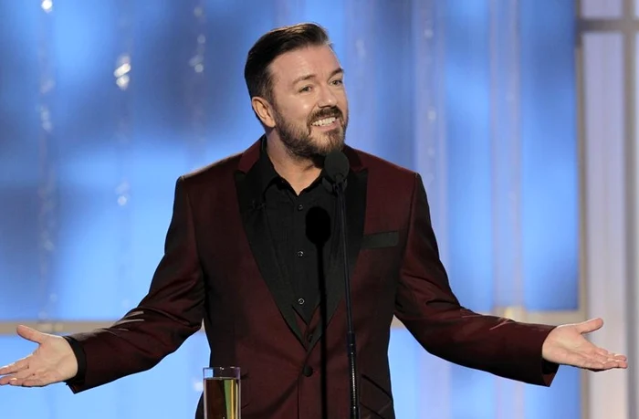 Ricky Gervais, în formă maximă la Globurile de Aur