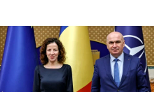 Intrevederea premierului Ilie Bolojan cu Roxana Mînzatu FOTO GOVro jpeg