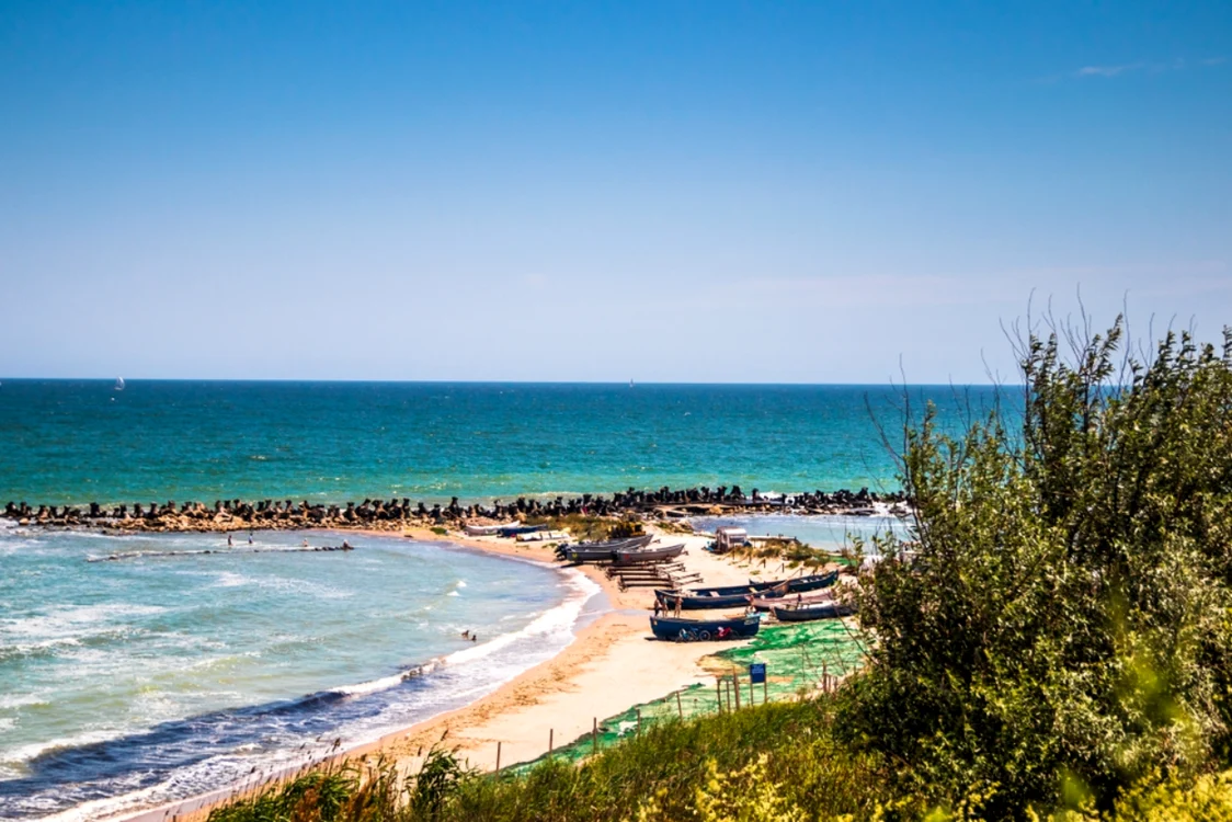 Imagine cu plaja de la Eforie Sud / foto: Shutterstock