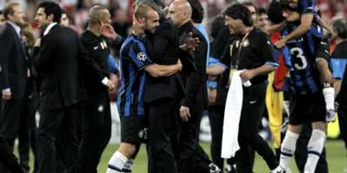 Sneijder şi Mourinho au câştigat Liga Campionilor cu Inter