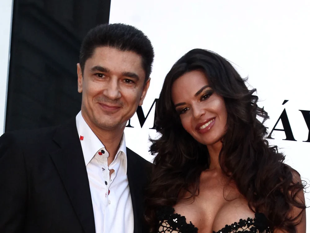 
    Luis Lazarus, alături de iubita lui, Andreea  