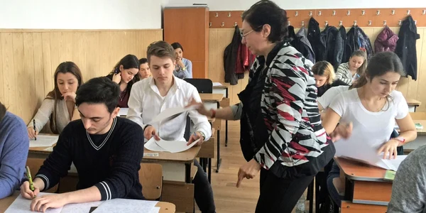 elevi - simulare bac- examen FOTO Adevărul 