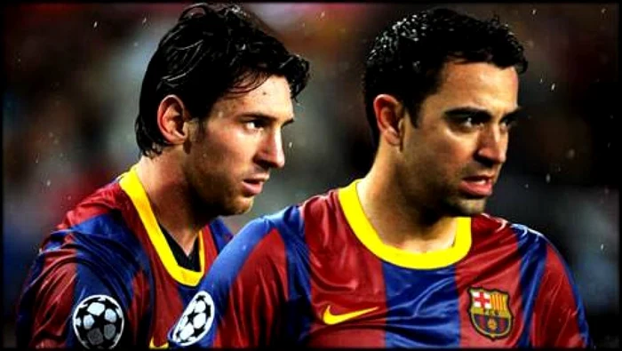 Messi şi Xavi