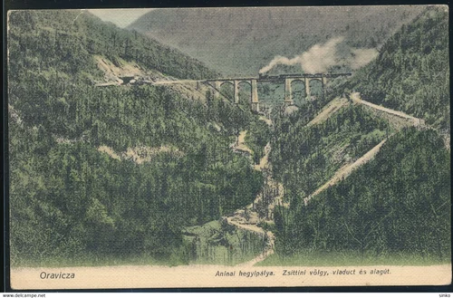 ilustrate vechi cu calea ferată Oravița Anina  Foto Delcampe (5) jpg