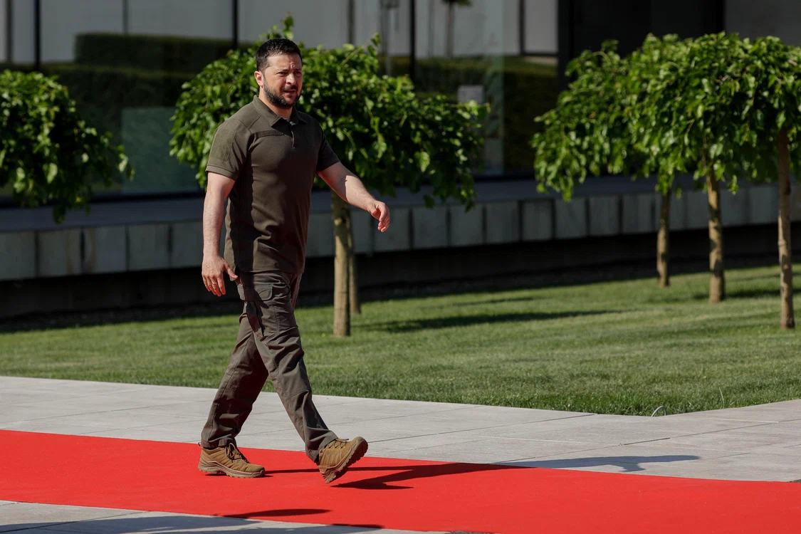 Volodimir Zelenski va realiza în schimb un tur european. FOTO: Inquam Photos