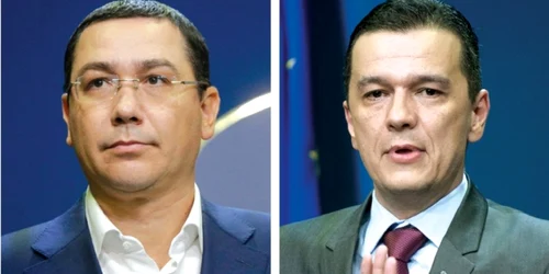 Victor Ponta Sorin Grindeanu FOTO: colaj Adevărul