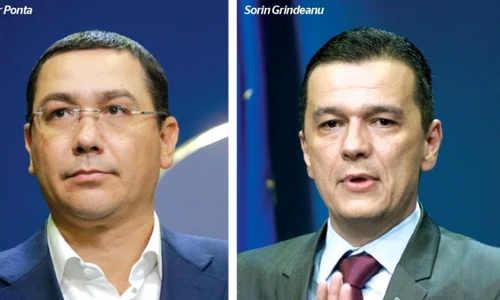 Victor Ponta Sorin Grindeanu FOTO: colaj Adevărul