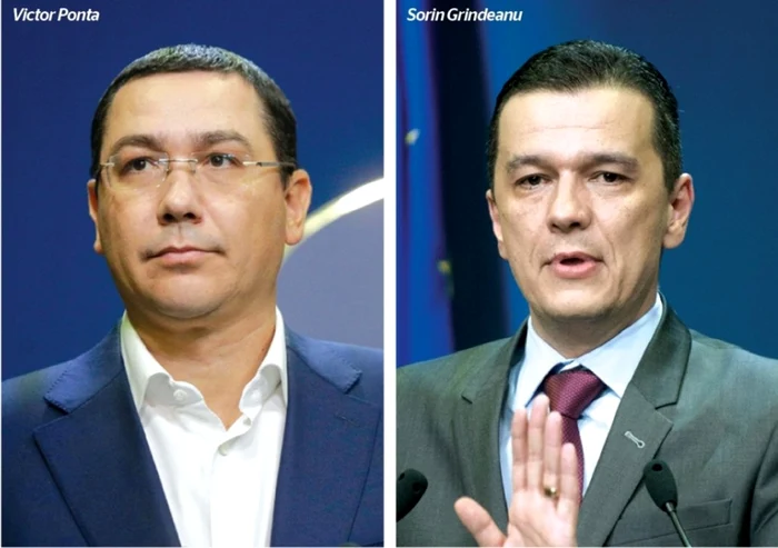 Ponta se bucură de o încredere aproape dublă față de Grindeanu. FOTO: colaj Adevărul