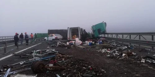 Accident A2 FOTO ISU Dobrogea