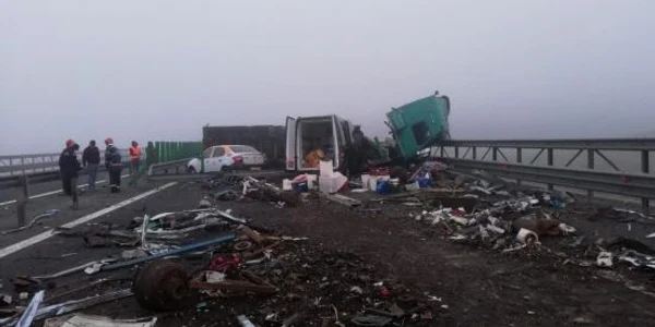 Accident A2 FOTO ISU Dobrogea