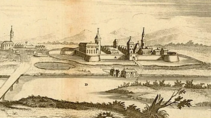 Hartă a Timișoarei otomane de Nicolas Sanson, 1656 / foto: Wikipedia
