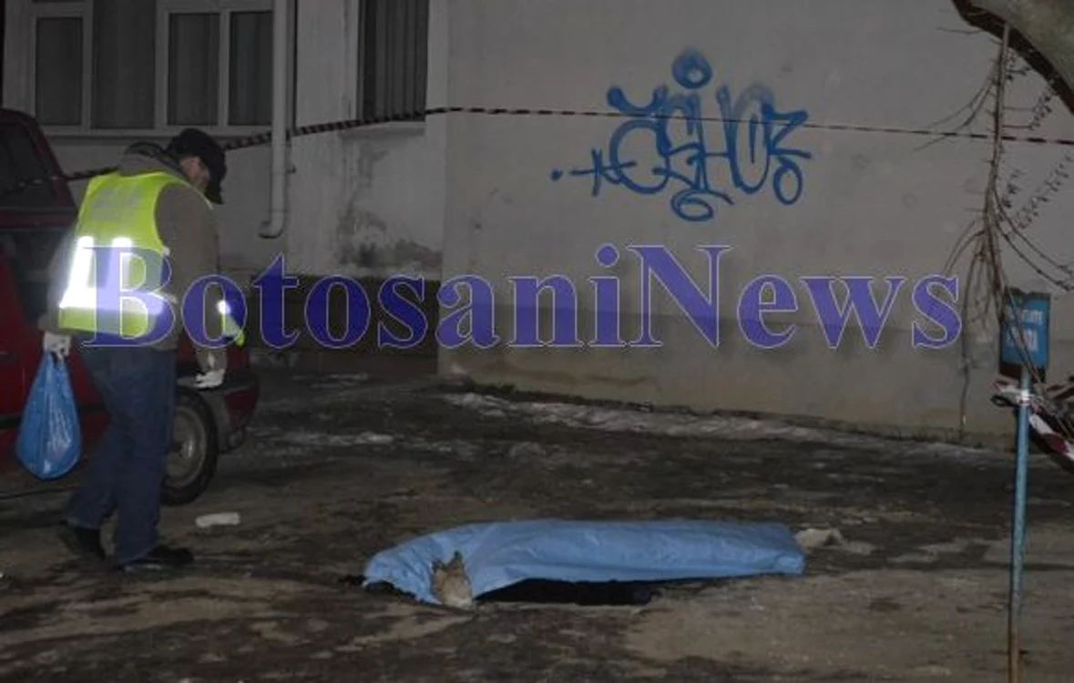 
    Fata a murit pe loc, impactul cu solul fiind devastatorFoto:botosaninews.ro  