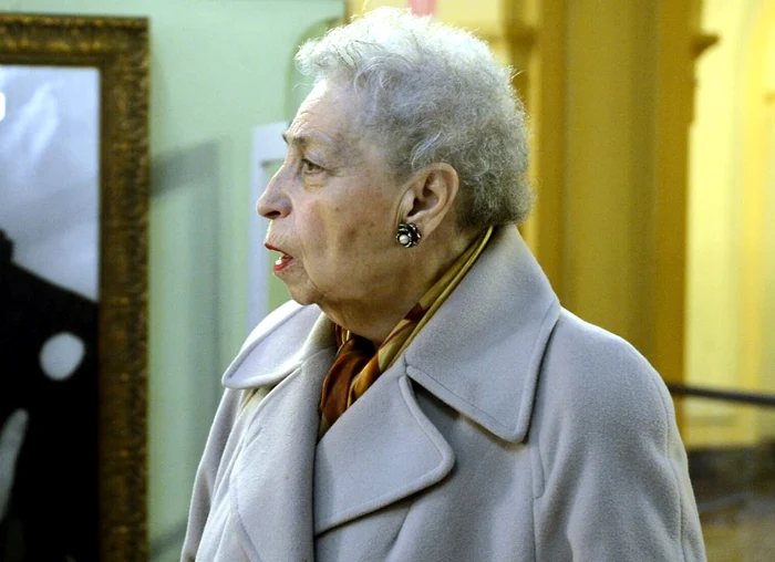 
    Avocata Paula Iacob a murit la vârsta de 83 de anifoto: Mediafax  