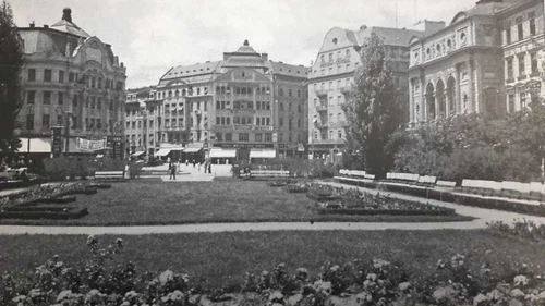 Clădirea Operei din Timişoara pe când avea aspect vienez FOTO eMedia/Emil Banciu