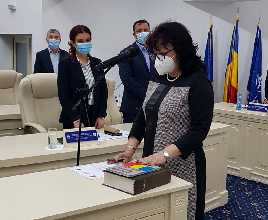 Mirela Stroie a depus jurământul