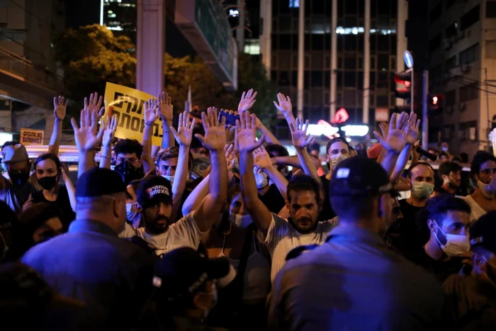 Proteste la Tel Aviv. Foto: Profimedia