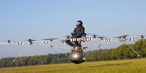 Multicopterul electric, viitorul zborului personal