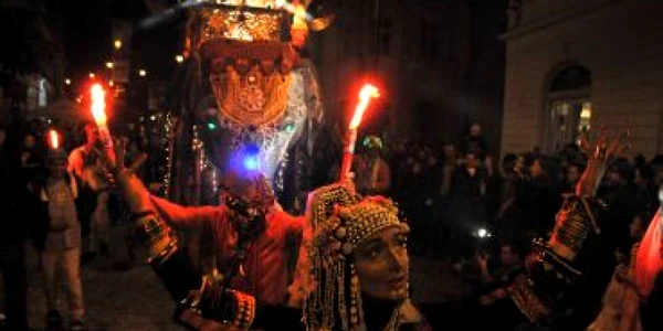 Sibiu: Succes total la parada elefănţească