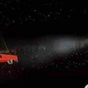 Beyonce Concert masina suspendata Foto captira ABC 7 png