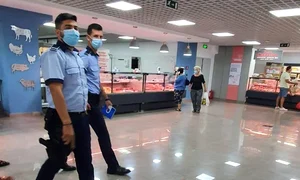 Oamenii legii și au făcut apariția și în magazinele unde se vinde carne jpeg