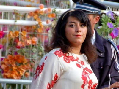 Marjane Satrapi, la Festivalul de la Cannes, în 2008 (© Georges Bird / Wikimedia Commons)