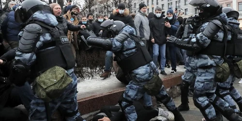 Protest susţinere Alexei Navalnîi - Rusia / 23 ian 2021 / FOTO EPA - EFE