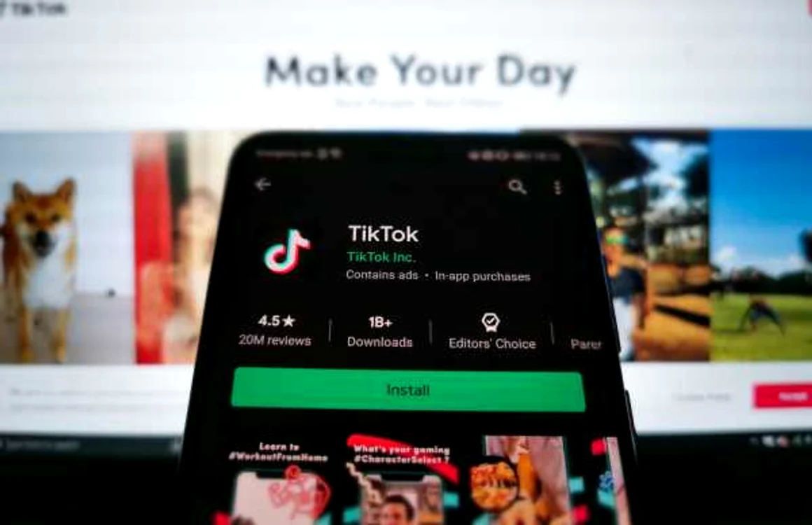 Aplicaţie Tik Tok smartphone Google Play instalare FOTO Shutterstock