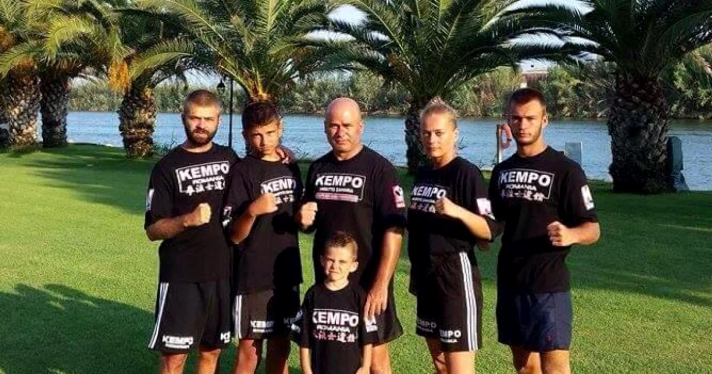 David, Yani, Timon, Amatto, Sanda şi Yamato Zaharia