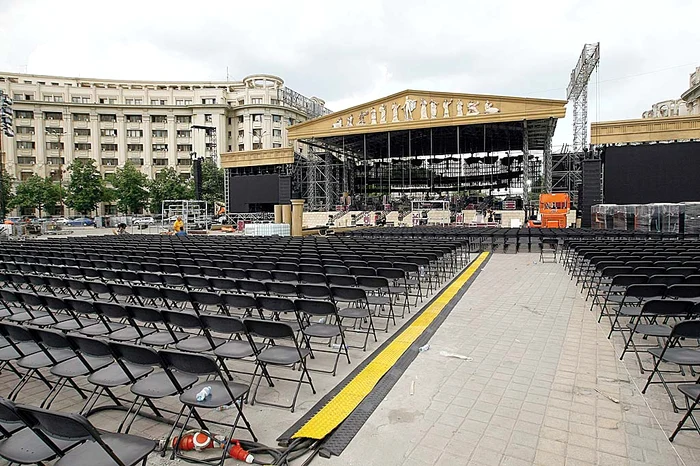 Cele 7 concerte ale lui André Rieu au loc în Piaţa Constituţiei